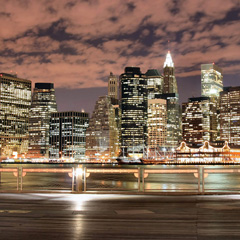 New York City at night