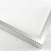 Tall, yet slim 7/16 " metal frame with a hooked profile. This moulding is white silver with a slight brushed texture. It reflects diluted light.
Nielsen n117-01 Profile