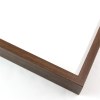 Tall, yet slim 7/16 " metal frame with a hooked profile. This moulding is dark chocolate brown with a black grain pattern across. It has a smooth texture with slightly indented grain markings.
Nielsen n117-282 Profile