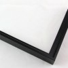 Nielsen Aluminum Moulding Profile 33 color 50 is a narrow, flat top profile offering basic simplicity.
Profile 33 has 1 " deep sides, and will hold artwork, mats, backing, and glazing up to a total of 5/8 ".