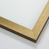 Solid 7/8 " metal frame. This frame is dark brown-bronze. It has a frosted texture covering all sides and reflects dispersed light.
Nielsen n97-167 Profile
