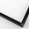 Sleek 3/8 metal frame. This frame comes in solid mars black with a mirrored finish. It is highly reflective of light and creates a blurred mirror reflection. The face is smooth and the profile has a brushed metal texture.
Nielsen oem2b Profile