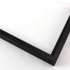 3/8 " traditional metal frame. This slim moulding has a hooked profile and is solid black in color. It has a matte satin finish and reflects very little light.
Nielsen oem2mb Profile