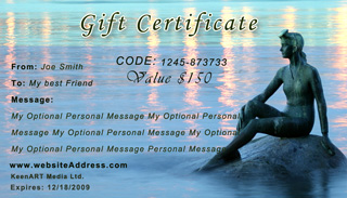 NewYork Fine ART Gift Certificates & Gift Cards